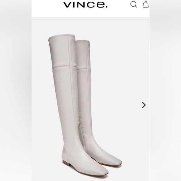Vince Nissan leather over-the-knee boot size 8 - Picture 1 of 16